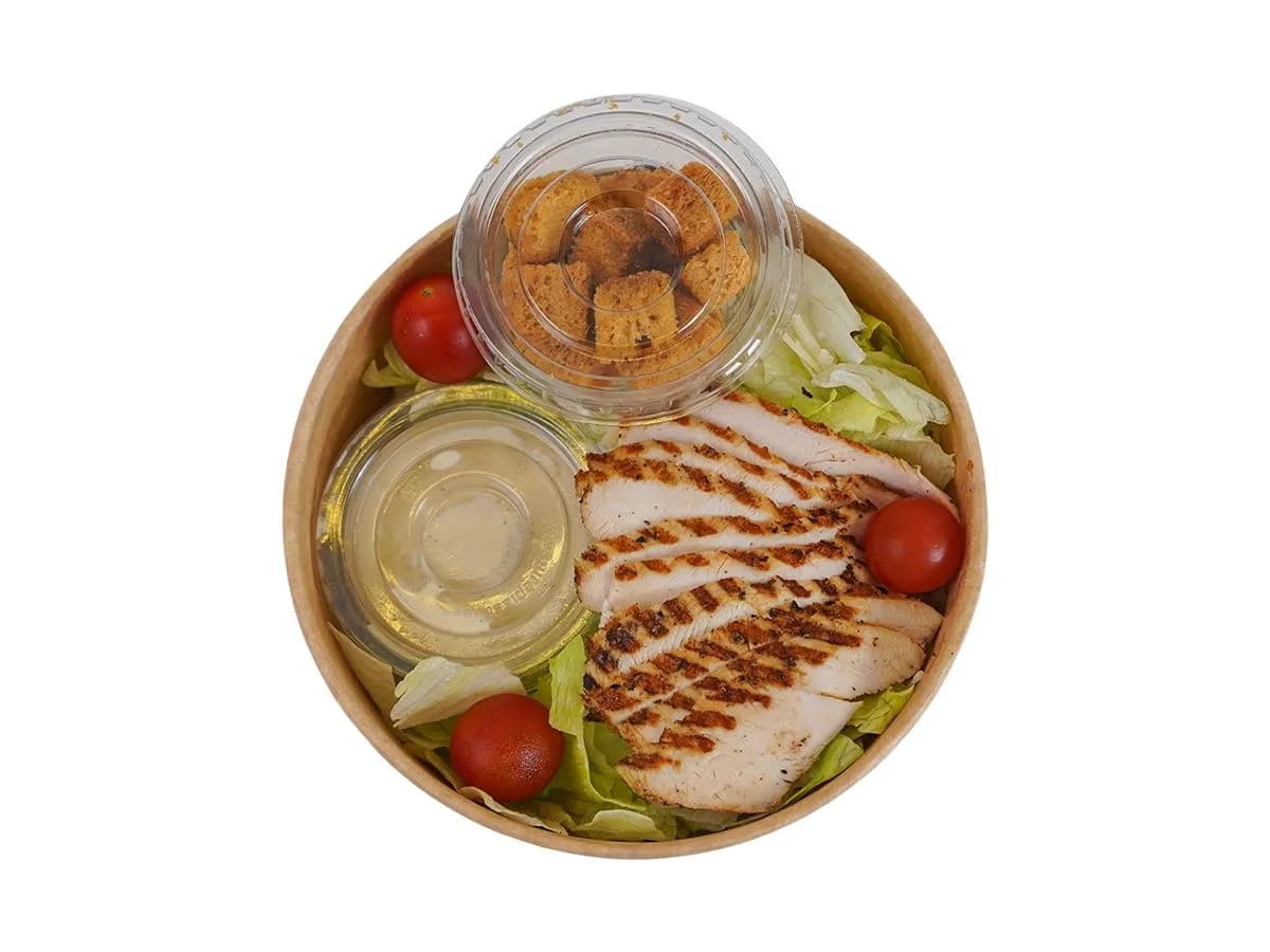 سلطة سيزر بالدجاج