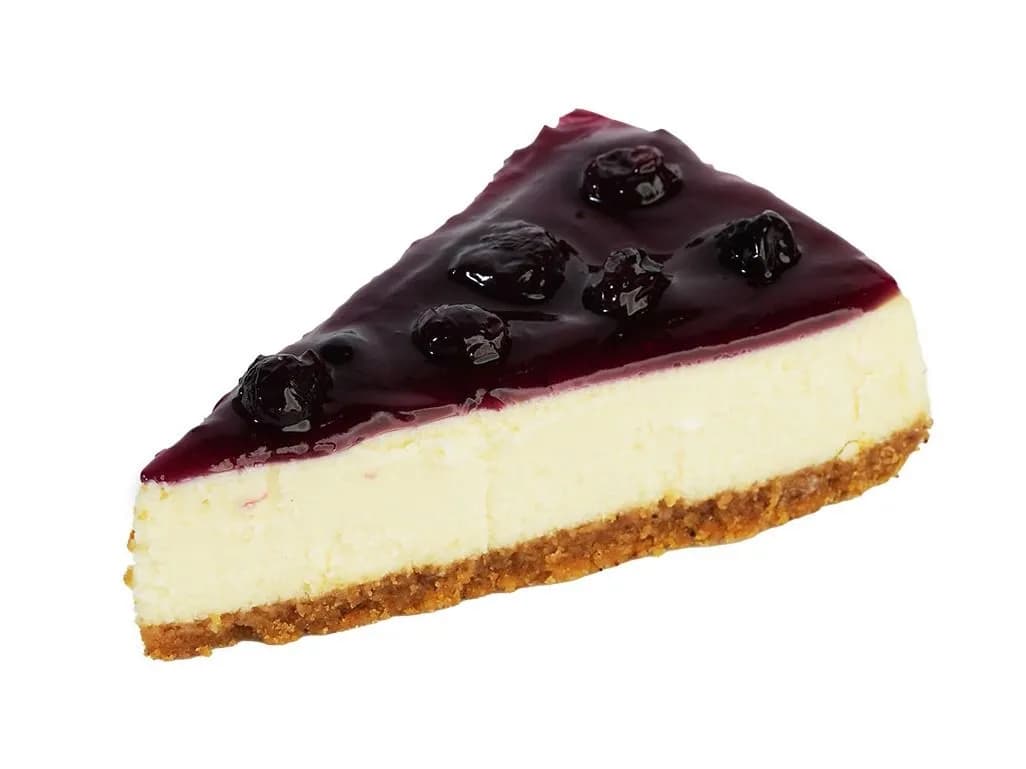 تشيز كيك توت أزرق