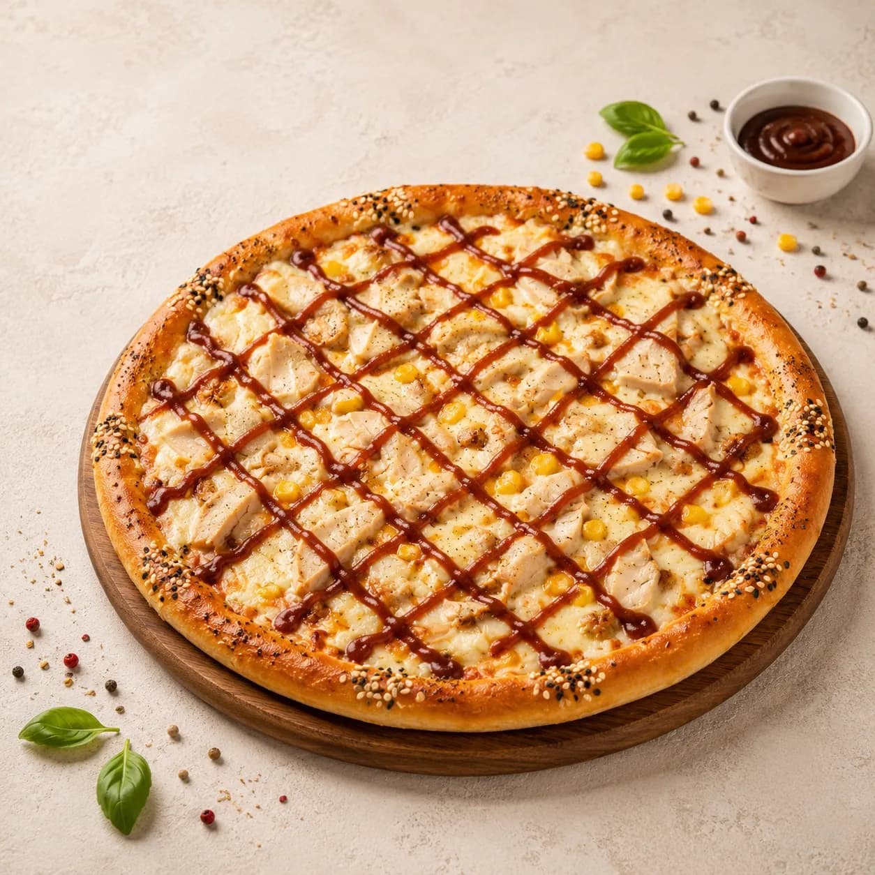 Medium Chicken Shawarma Pizza