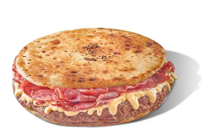 Sausage, pastrami, cheddar