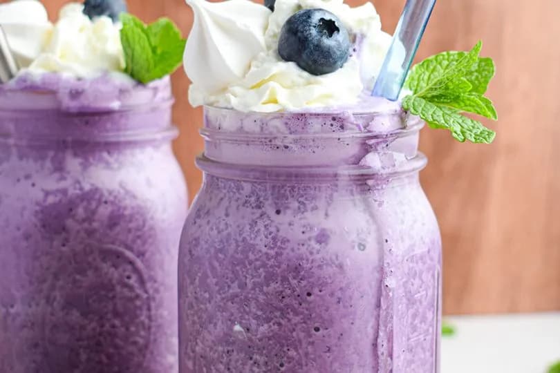 Blueberry Milkshake