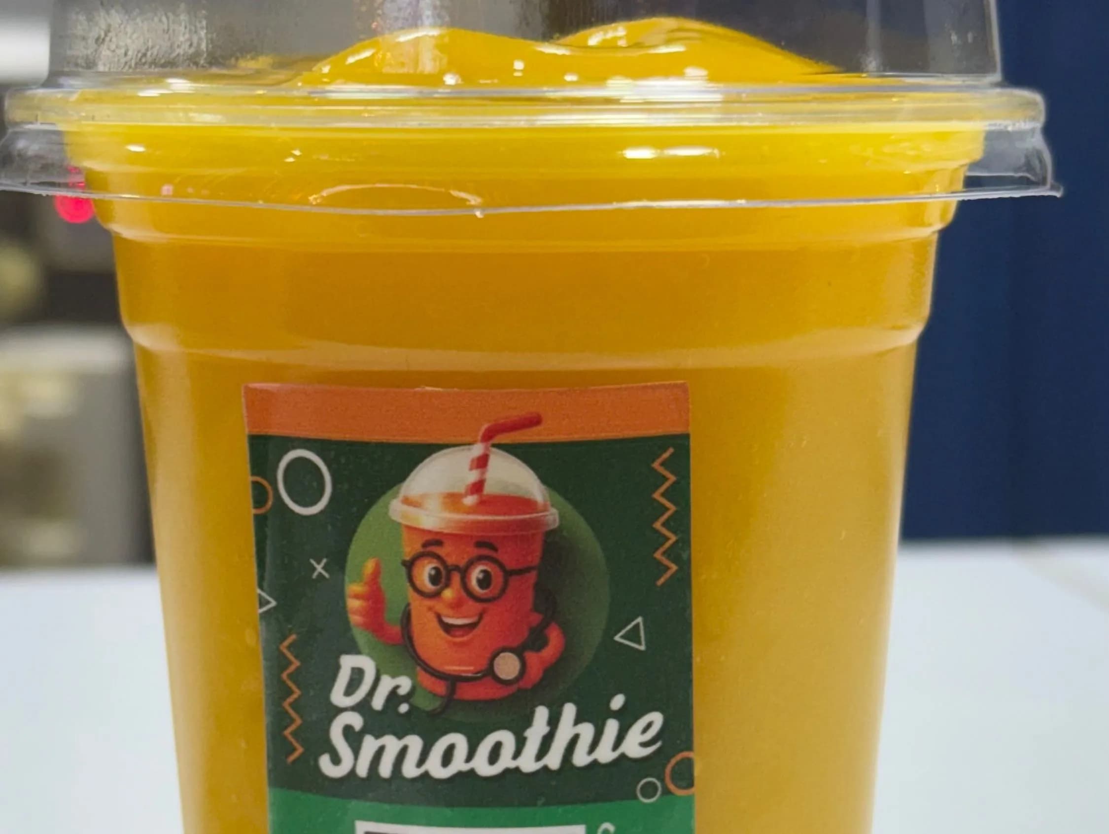 Mango Ice Cream Smoothie