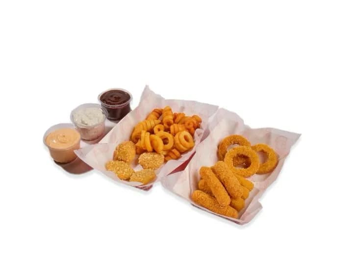 Five Side Items Plate