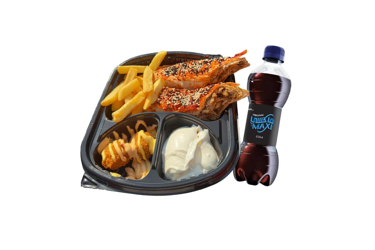 Chicken Shawarma Wrap Meal