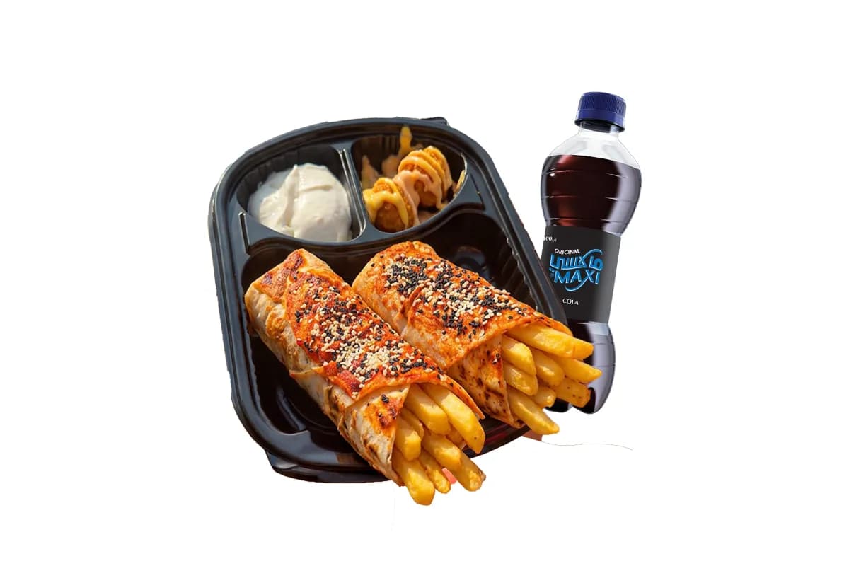 French Fries Wrap Meal (Pieces)