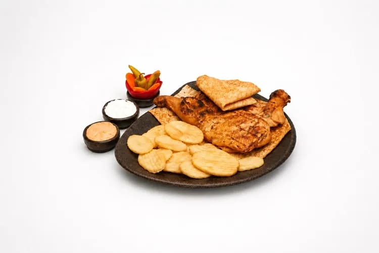 1/2 Charcoal Grilled Chicken