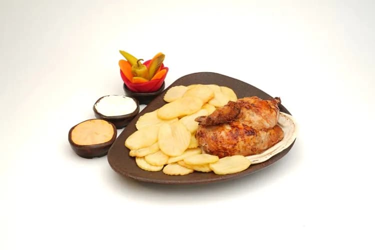 Half Grilled Chicken