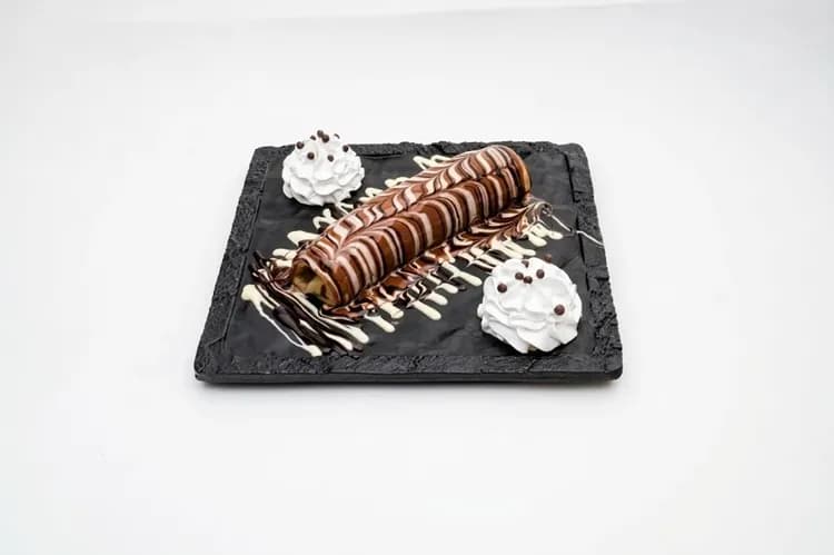 Banana Crepe Roll