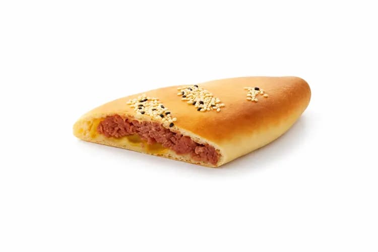 Sausage Manoushe With Mozzarella