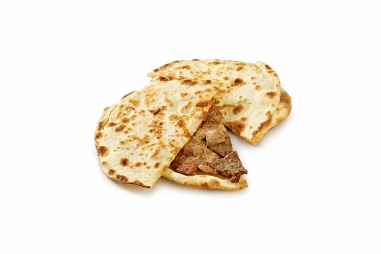 Piece Of Steak With Dough (Slices)