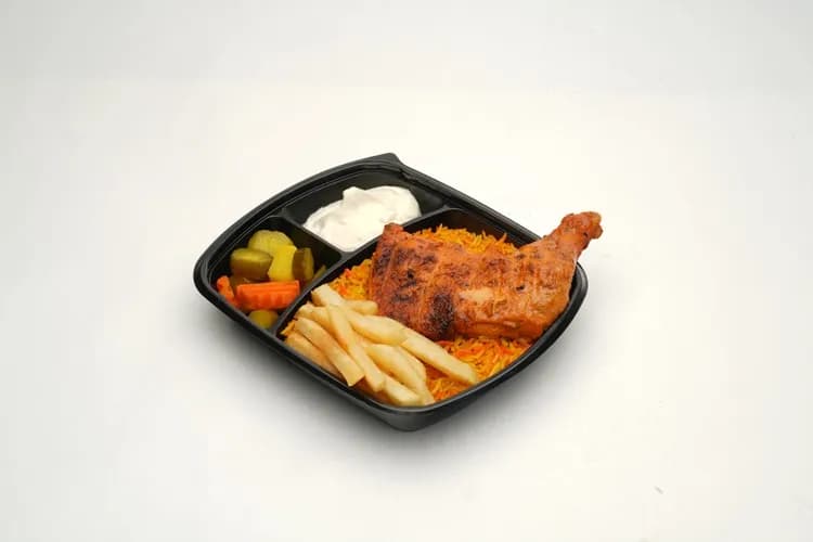Quarter Charcoal Grilled Chicken Meal (Thigh )