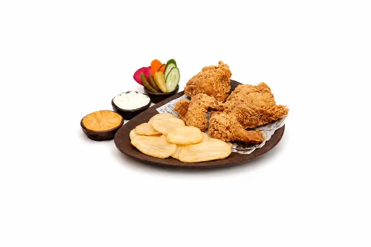 1/2 Spicy Broasted Chicken 4 Pieces