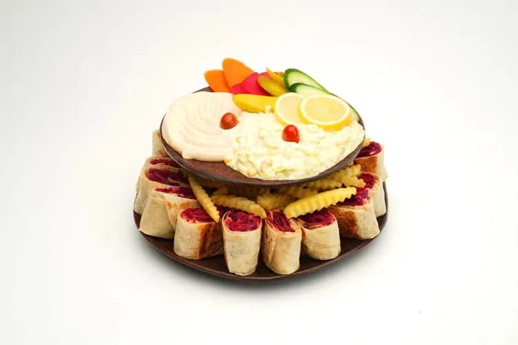 Shawarma Sausage Cake For 4 People (2 Rounds)