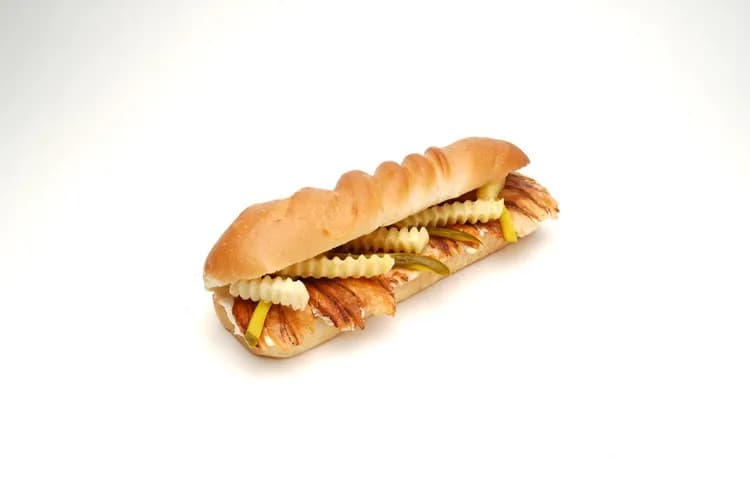 Fino Chicken Shawerma Sandwich With Fries