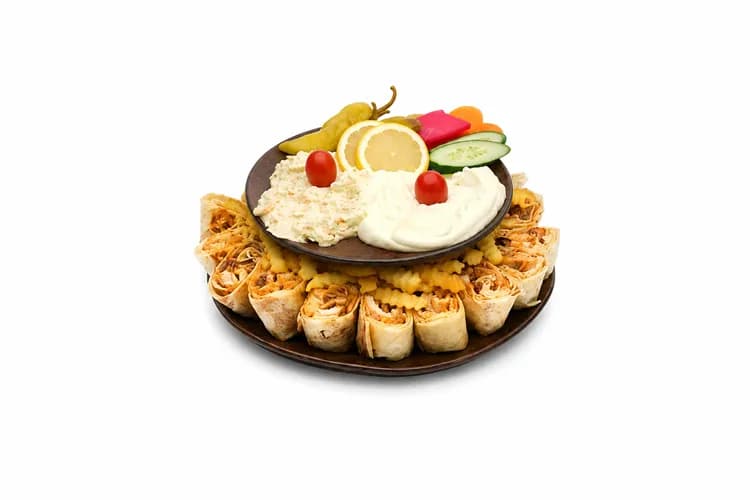 Chicken Shawarma Torte 4 Pereson 2 Layers