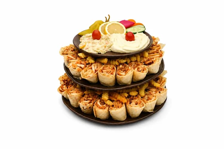 Chicken Shawarma Torte 8 Persons 3 Layers