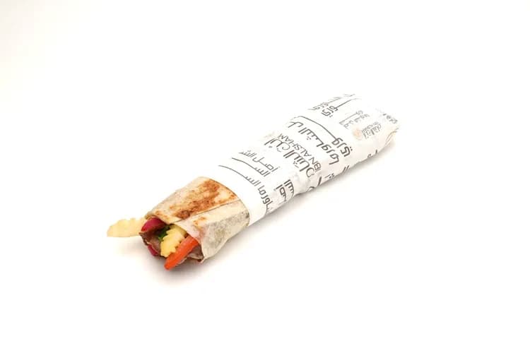 Meat Shawarma with Potatoes Saj