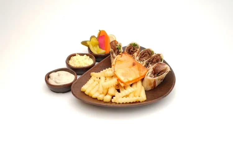 Arabian Meat Shawarma Meal