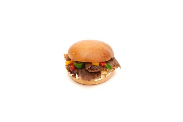 Egyptian Beef Shawarma Sandwich With Smoked Vegetables