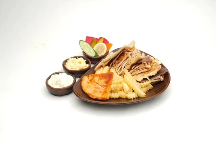 Arabian Shawarma Meal Mix With Mozzarella ,Mushroom