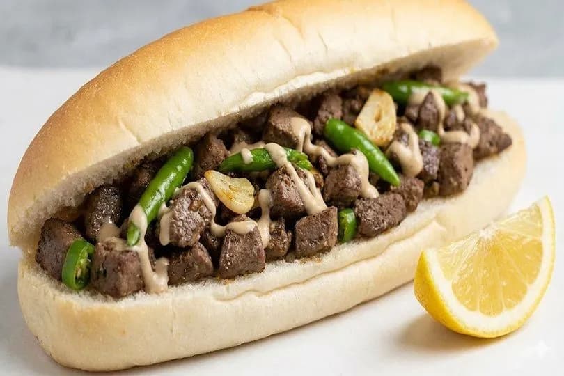 Alexandrian Liver Sandwich