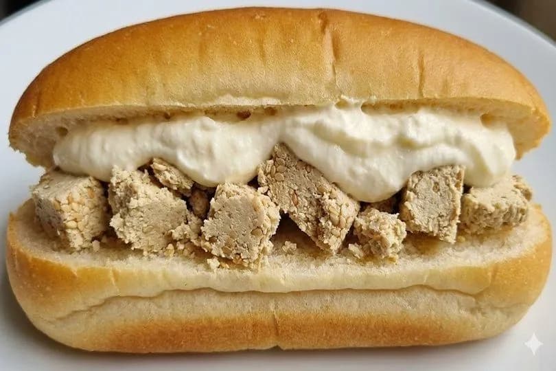Sandwich Halawa with Cream