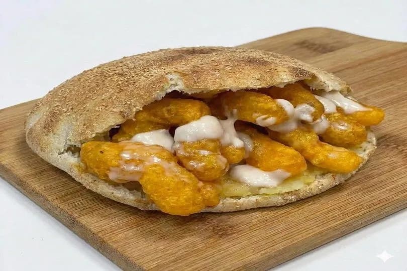 Sandwiches Fries with Mayonnaise