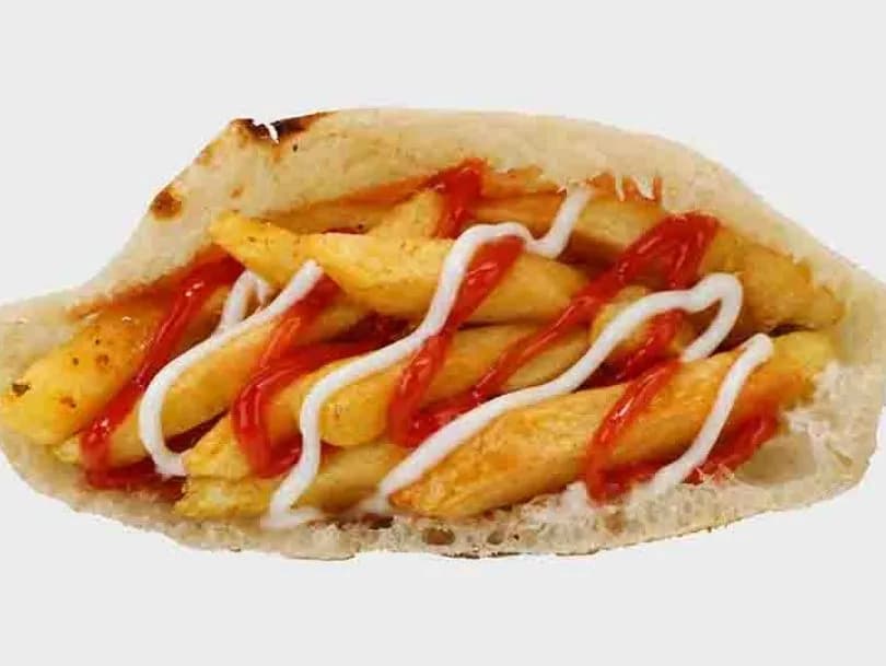 Sandwiches Fries with Ketchup / Mayonnaise