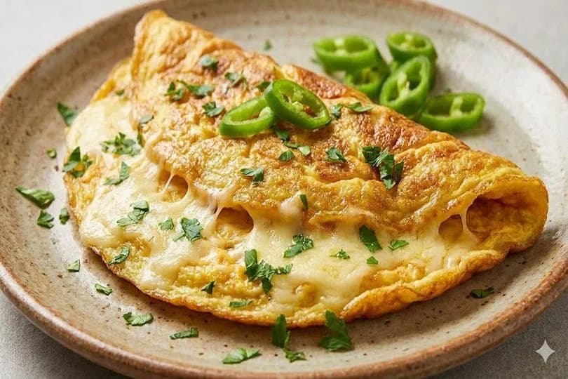 Roumy Cheese Omelette Sandwich