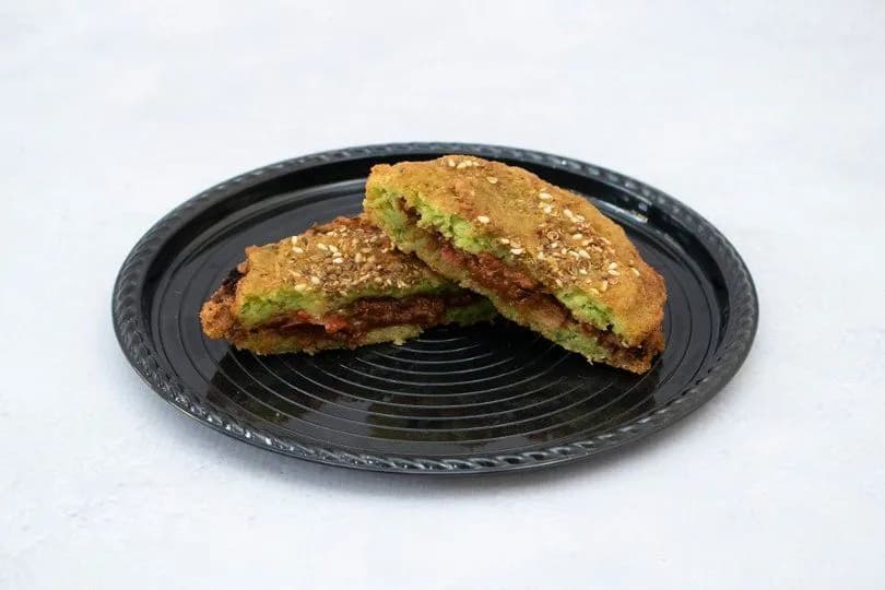 Stuffed Falafel Patty