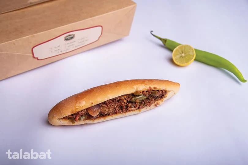 Minced Sausage Sandwich