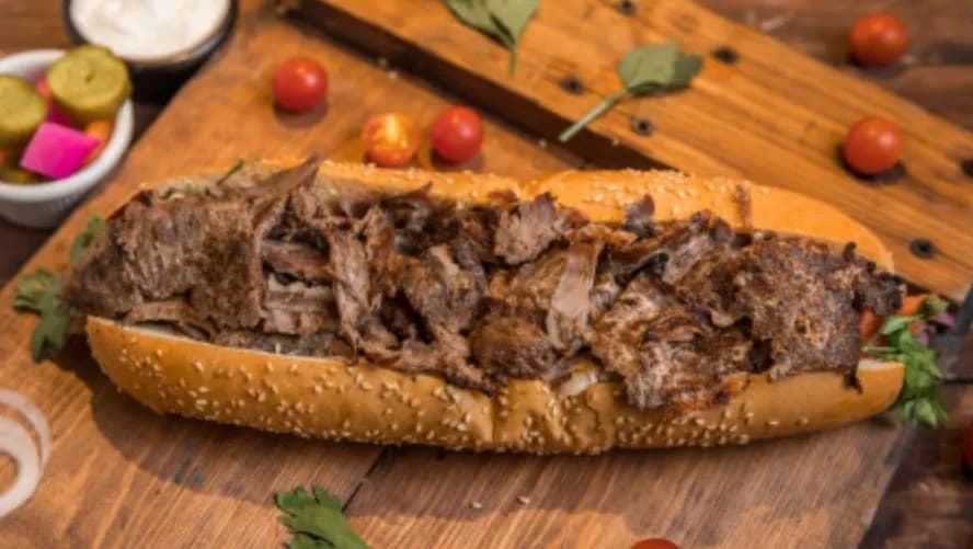 Beef Shawarma French Bread