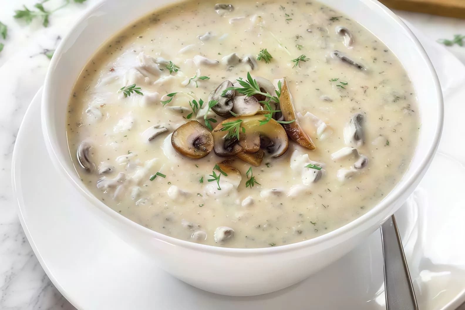 Creamy Chicken Soup