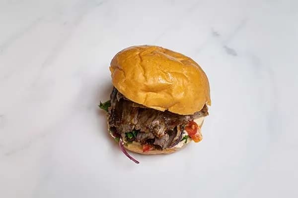 Beef Shawarma Kaiser Sandwich