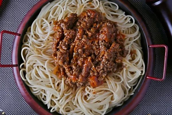 Beef Bolognese Pasta