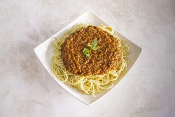 Beef Bolognese Pasta with Cheese