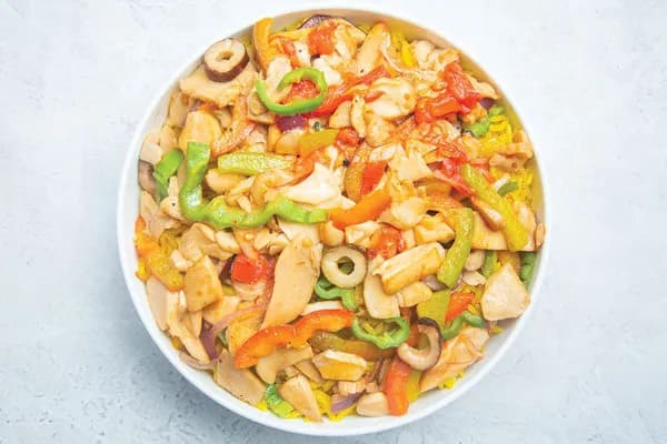 Abou Mazen Fattah with Mushrooms