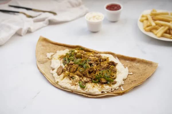 Chicken Mix Rocket Crepe