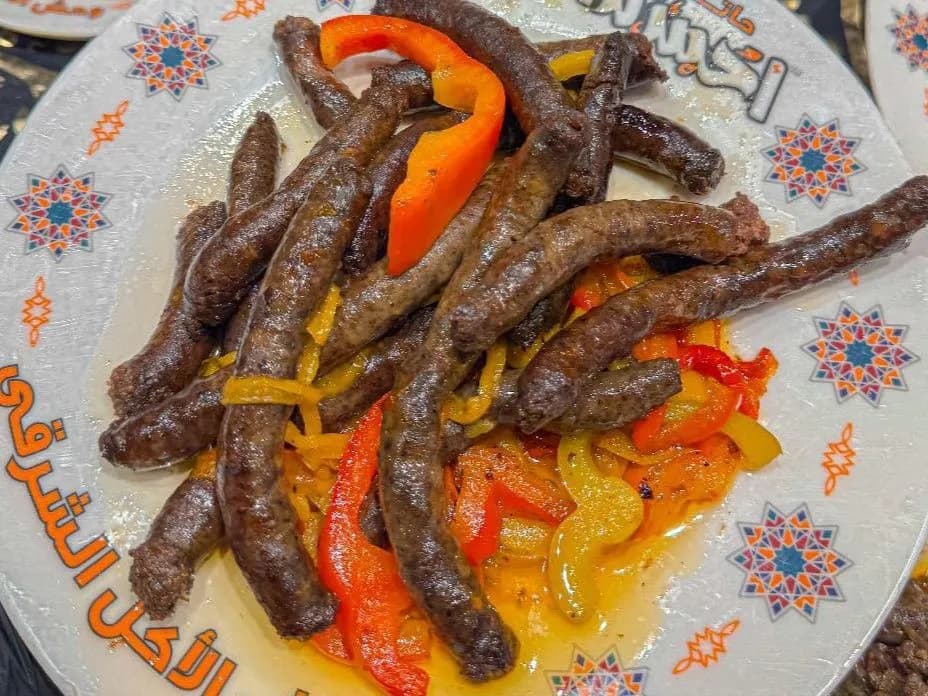 Sausage with Pomegranate Molasses