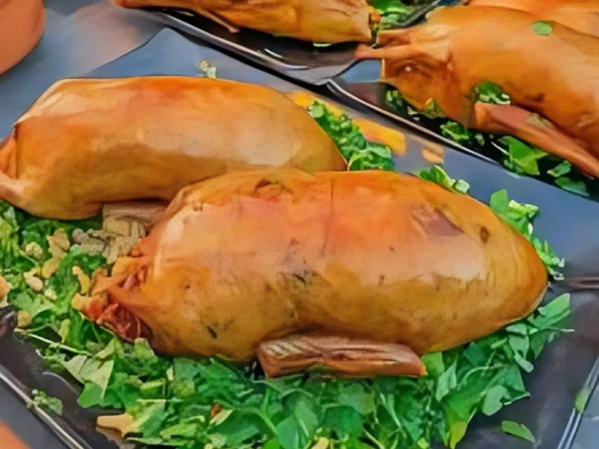 Pigeon casserole (a classic Eastern dish)