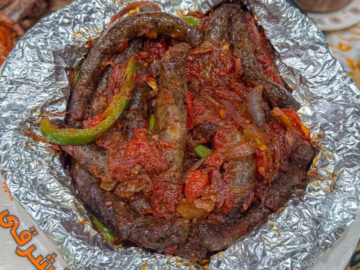Sausage in Parchment Paper