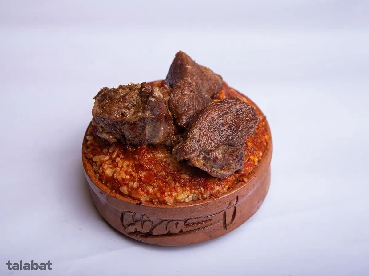 Breaded meat fatteh