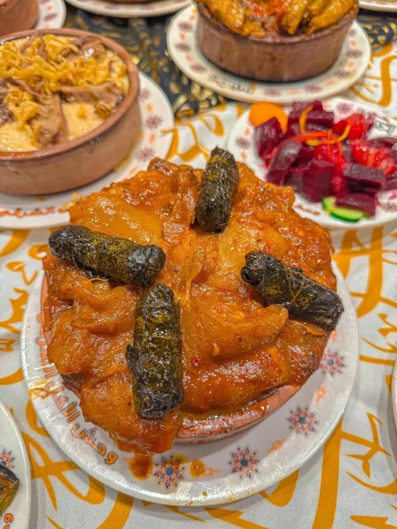 Grape Leaves with Trotters