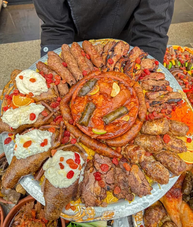 The monster grilled tray