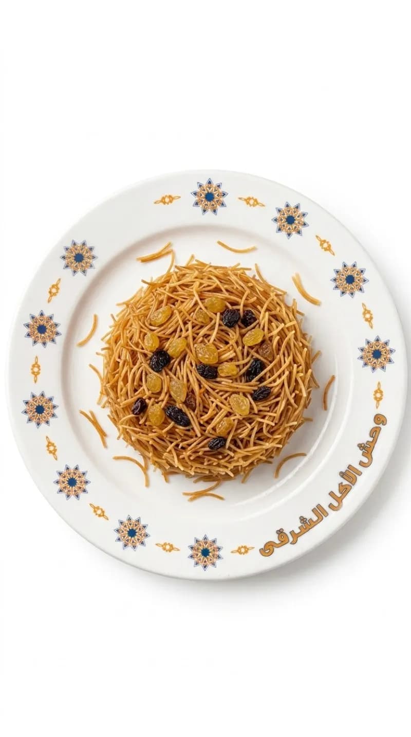 Vermicelli with nuts