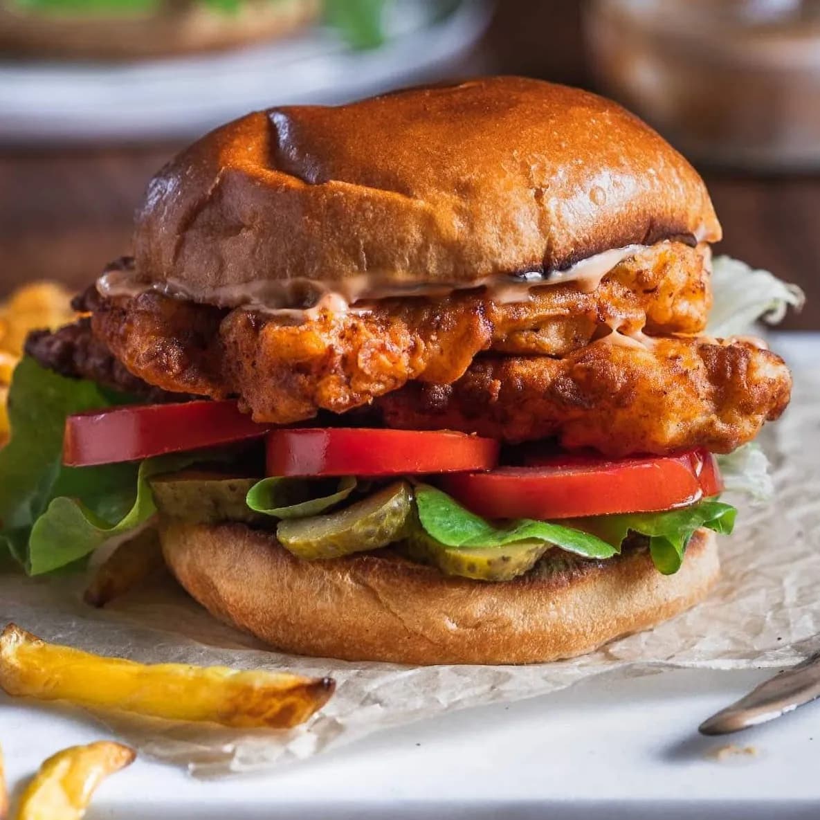 ساندوتش دجاج كوك