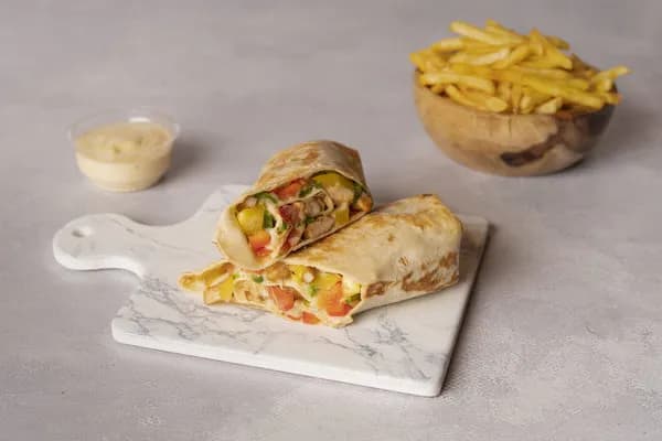 رول بطاطس مكس جبن