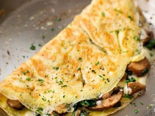 Mushroom Omelette