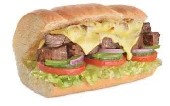 ساندوتش ستيك و جبنة الكبير