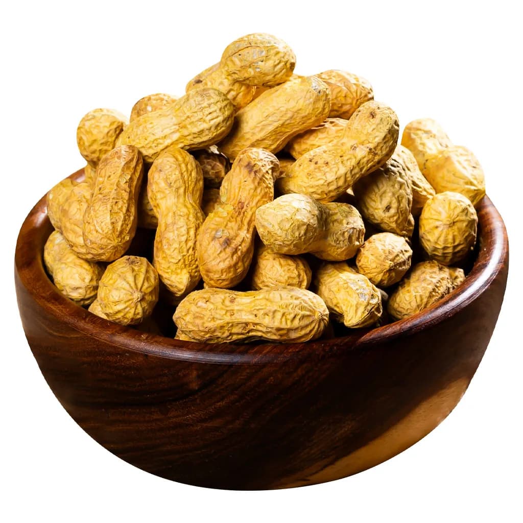 Whole Peanuts With Peel - Roasted